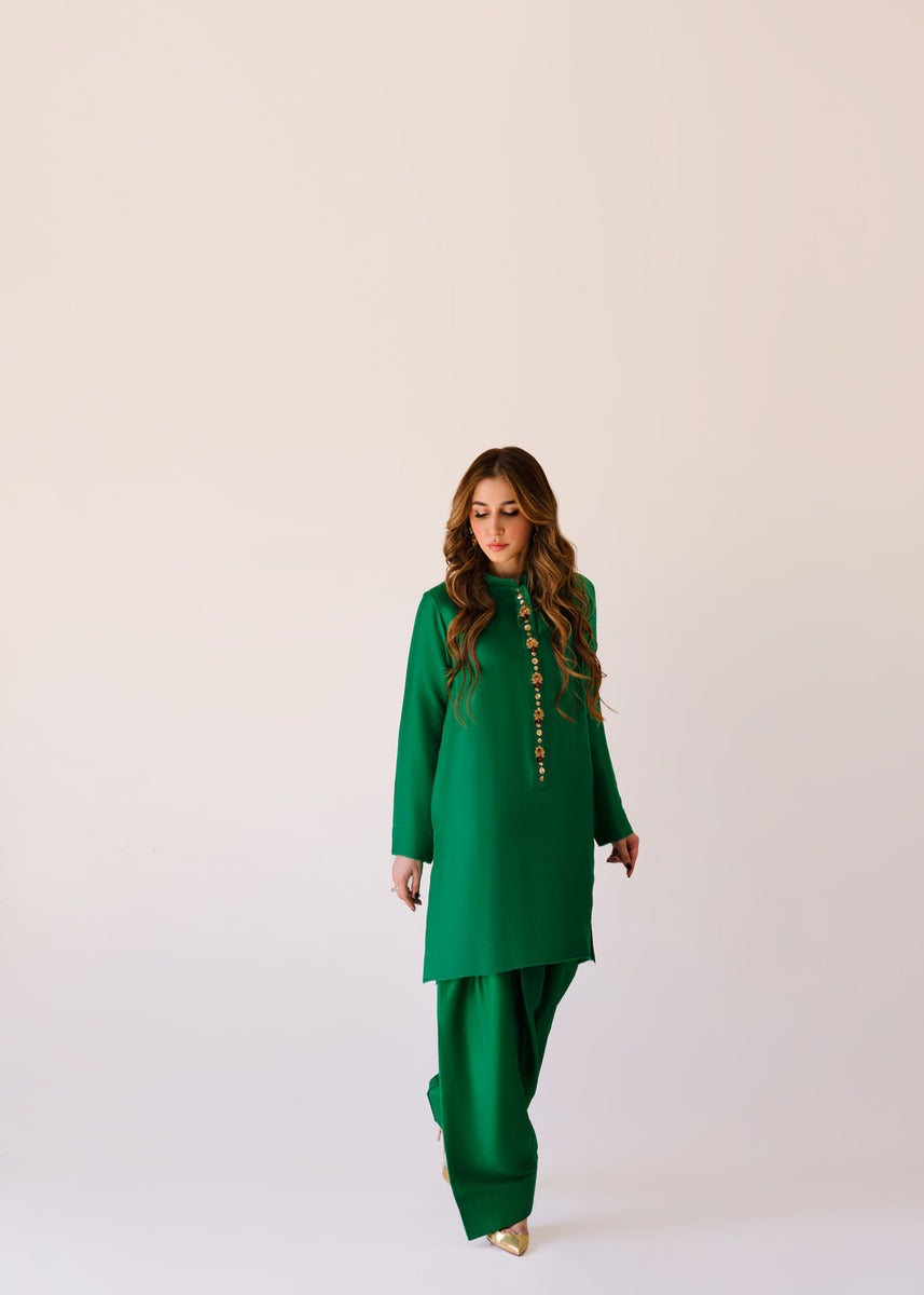 Sammy K | Velvet Festive Edit | Black Velvet Caftan